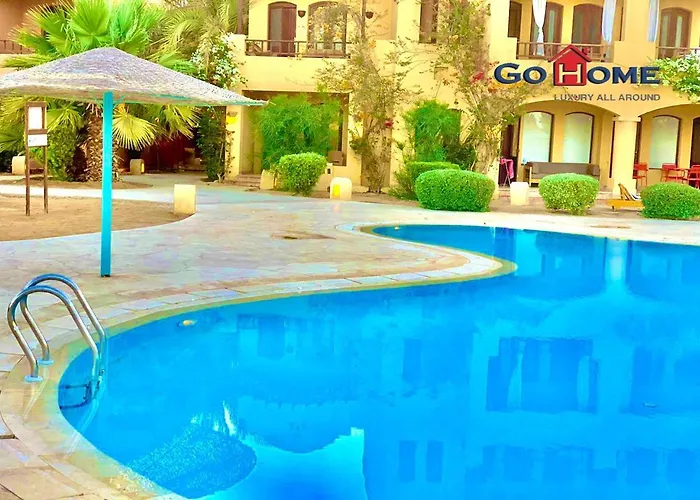 Friendly 1 Bed Y12 -0 West Golf At El-gouna Appartement