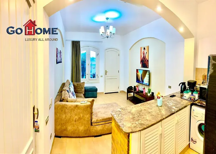 Friendly 1 Bed Y12 -0 West Golf At El-gouna Appartement *