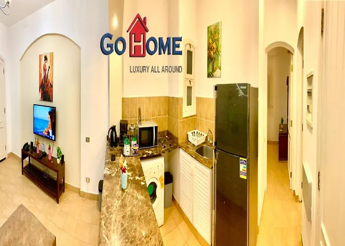 Friendly 1 Bed Y12 -0 West Golf At El-gouna Appartement *